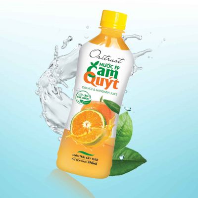 NƯỚC ÉP CAM QUÝT 390 ML